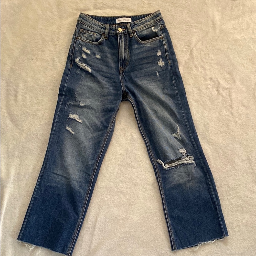 FLYING MONKEY Distressed Jeans size 25